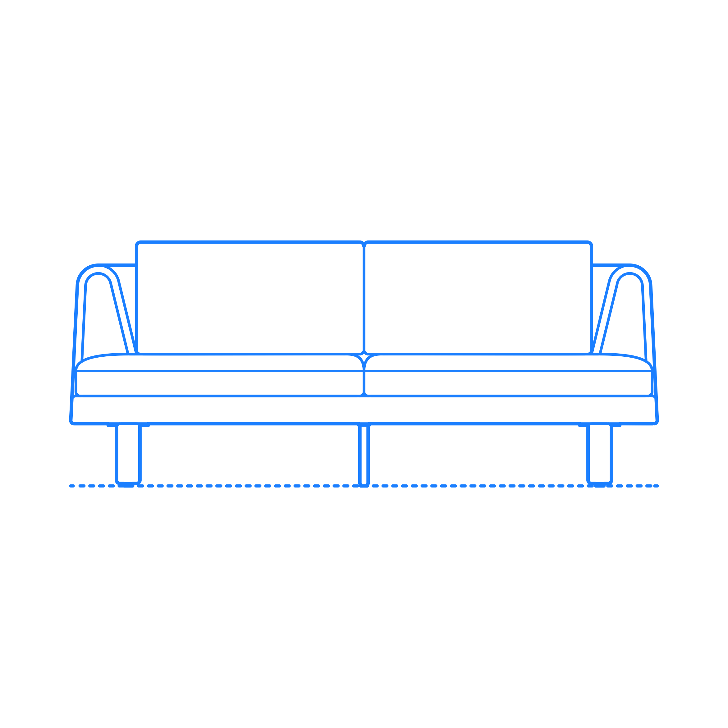 Furniture Outdoor Lounge Loophole Sofa 2 Seat Tracing Svg Vector Free Vectors